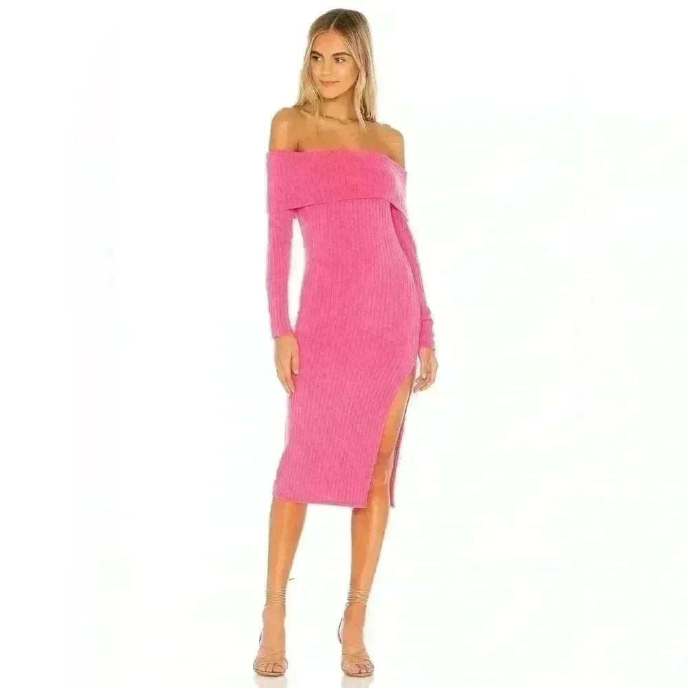 NWT Lovers + Friends Full Moon Knit Dress